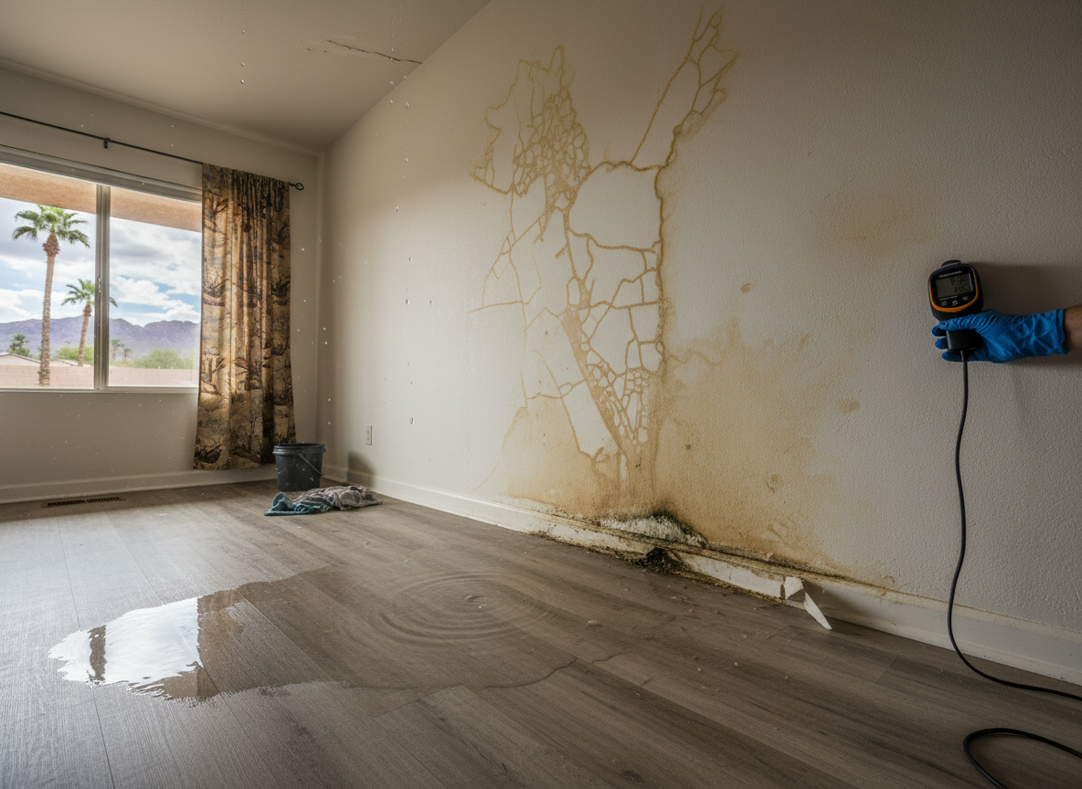 How To Spot Hidden Water Damage After Monsoon Rains In Phoenix