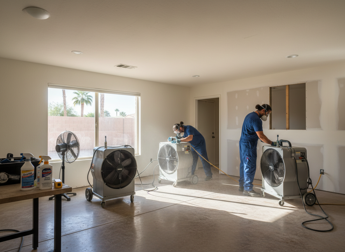 Water Damage Restoration in Ahwatukee Foothills