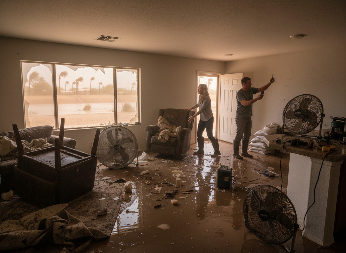Steps To Take Immediately After A Flash Flood Hits Your Phoenix Home
