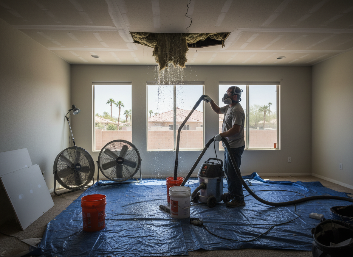 Water Damage Restoration in Desert Ridge